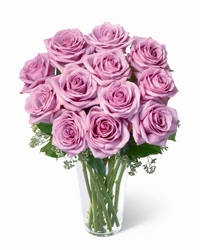 Lavender Rose Bouquet from Visser's Florist and Greenhouses in Anaheim, CA